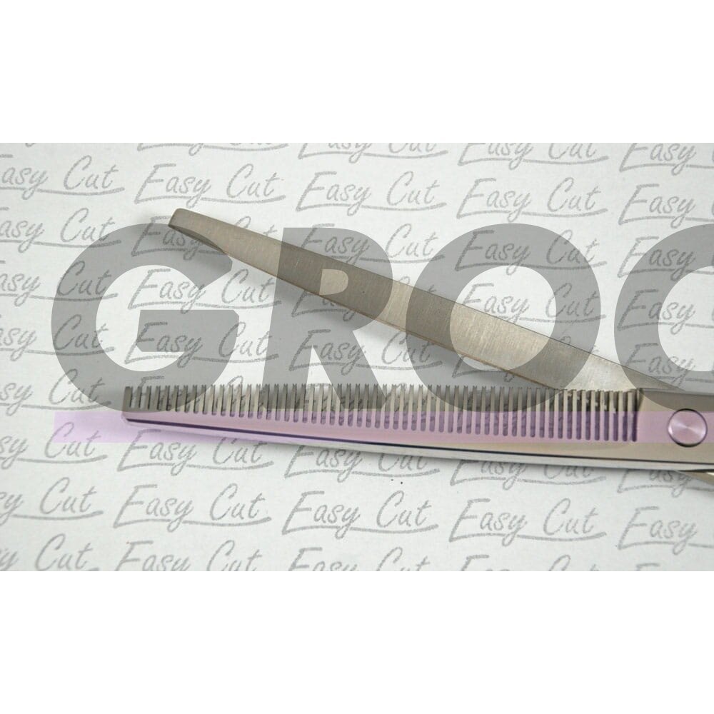 "Easy Cut" - elegantiškos vienpusės filiravimo žirklė- Dydis: 7,5 "- 56 dantukai 1 "Easy Cut" - elegantiškos vienpusės filiravimo žirklė- Dydis: 7,5 "- 56 dantukai 1
