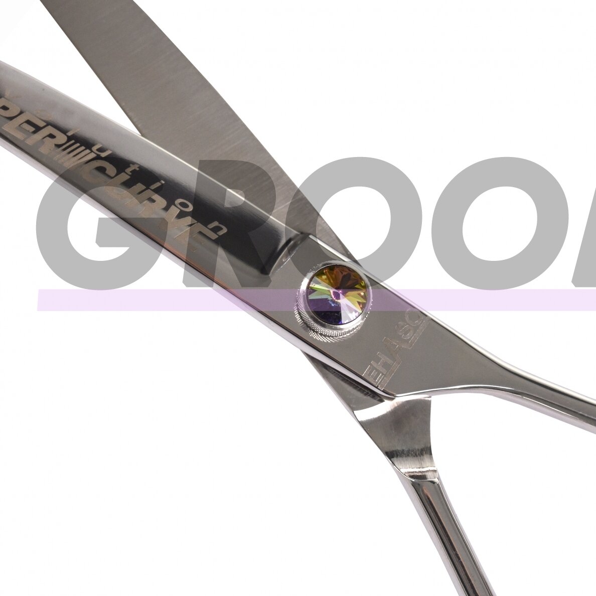 „Ehaso Revolution Super Curve Scissor 8“- profesionalios ypač išlenktos žirklės (30 ° kampu), pagamintos iš aukščiausios kokybės kieto japoniško plieno. 4 „Ehaso Revolution Super Curve Scissor 8“- profesionalios ypač išlenktos žirklės (30 ° kampu), pagamintos iš aukščiausios kokybės kieto japoniško plieno. 4