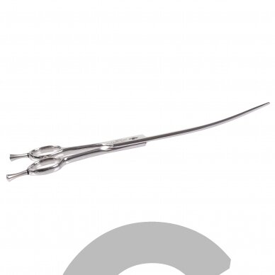 „Ehaso Revolution Professional Lefty Curved Scissors“ - profesionalios išlenktos žirklės, pagamintos iš aukščiausios kokybės kieto japoniško plieno, kairiarankiams. 3