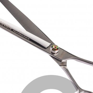 Ehaso Revolution Professional Straight Scissors - profesionalios tiesios žirklės, pagamintos iš aukščiausios kokybės, kieto japoniško plieno - Dydis 8 2
