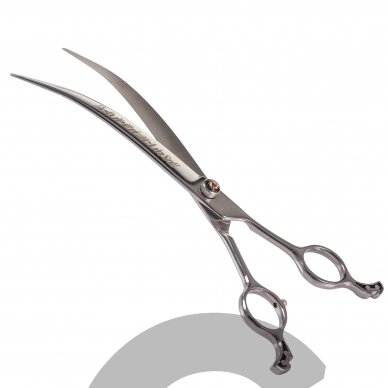 „Ehaso Revolution Super Curve Scissor 8“- profesionalios ypač išlenktos žirklės (30 ° kampu), pagamintos iš aukščiausios kokybės kieto japoniško plieno. 1 „Ehaso Revolution Super Curve Scissor 8“- profesionalios ypač išlenktos žirklės (30 ° kampu), pagamintos iš aukščiausios kokybės kieto japoniško plieno. 1