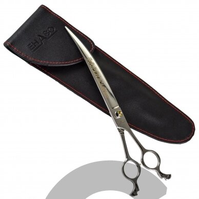 „Ehaso Revolution Super Curve Scissor 8“- profesionalios ypač išlenktos žirklės (30 ° kampu), pagamintos iš aukščiausios kokybės kieto japoniško plieno. 3 „Ehaso Revolution Super Curve Scissor 8“- profesionalios ypač išlenktos žirklės (30 ° kampu), pagamintos iš aukščiausios kokybės kieto japoniško plieno. 3