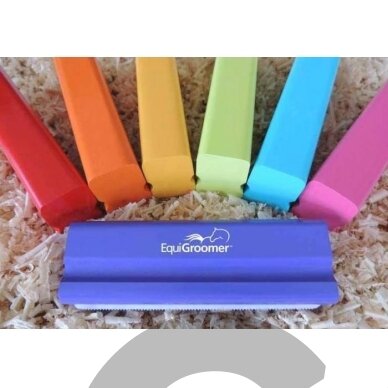 "EquiGroomer" 5 colių (11,5 cm) - mažos šukos ir trimeris apatiniam kailiui šalinti - Spalva: oranžinė "EquiGroomer" 5 colių (11,5 cm) - mažos šukos ir trimeris apatiniam kailiui šalinti - Spalva: oranžinė