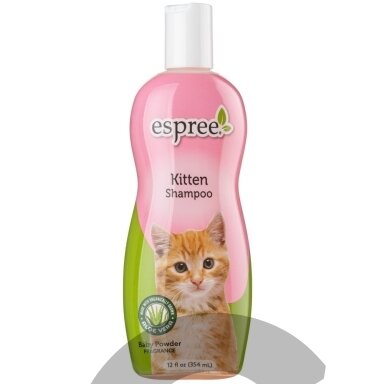 Espree Kitten Shampoo 354ml - švelnus šampūnas kačiukams, koncentratas 1:16 Espree Kitten Shampoo 354ml - švelnus šampūnas kačiukams, koncentratas 1:16