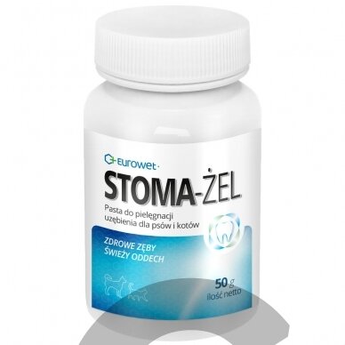 Зубная паста для собак и кошек Eurowet Stoma-Gel 50 г Зубная паста для собак и кошек Eurowet Stoma-Gel 50 г