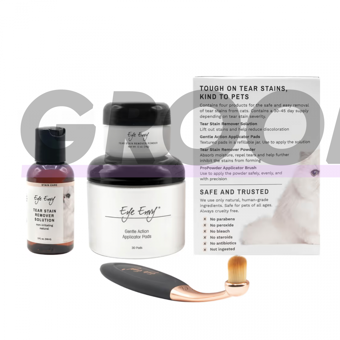 Eye Envy Cat Starter Kit Small Brush - набор для обесцвечивания кошачьих глаз, с кисточкой 2 Eye Envy Cat Starter Kit Small Brush - набор для обесцвечивания кошачьих глаз, с кисточкой 2