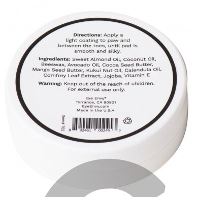 Eye Envy On the Paw Therapy Balm 41.1g - бальзам для лап собак, восстанавливающий и защитный 3 Eye Envy On the Paw Therapy Balm 41.1g - бальзам для лап собак, восстанавливающий и защитный 3