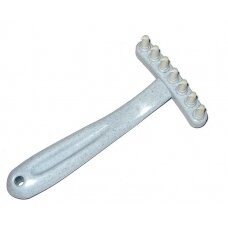 "Ez-Groomer" - plastikinės šukos su lenktais dantukais susipainiojusiems plaukams tvarkyti