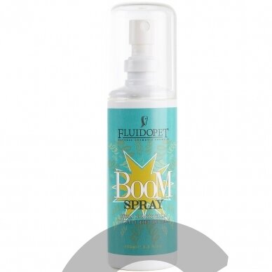 FluidoPet Boom Spray 100 мл - формула на основе кератина для питания и придания структуры вьющейся шерсти FluidoPet Boom Spray 100 мл - формула на основе кератина для питания и придания структуры вьющейся шерсти
