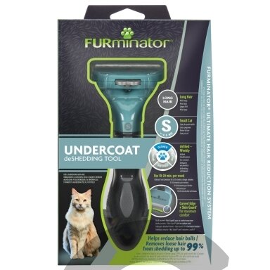FURminatorius ilgaplaukėms katėms su mygtuku FURejector, S