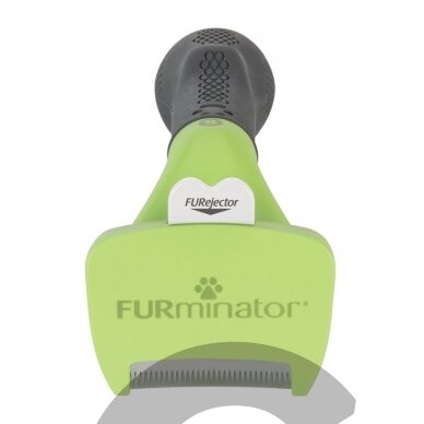 FURminatorius trumpaplaukiams šunims su FURejector mygtuku, mažas (S) 2