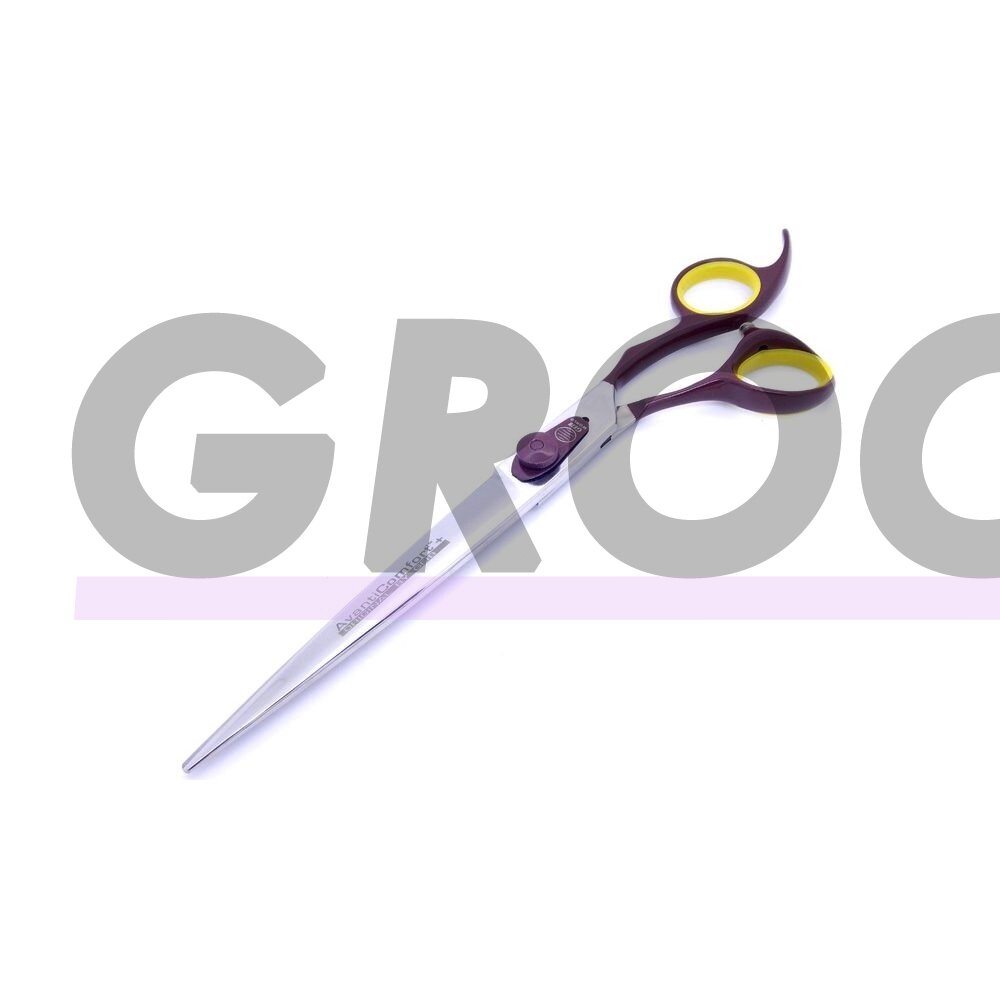 Geib Avanti Comfort Plus Straight Scissor - profesionalios tiesios žirklės su ergonomiška rankena ir mikro pjūviu - Dydis: 8,5 ".