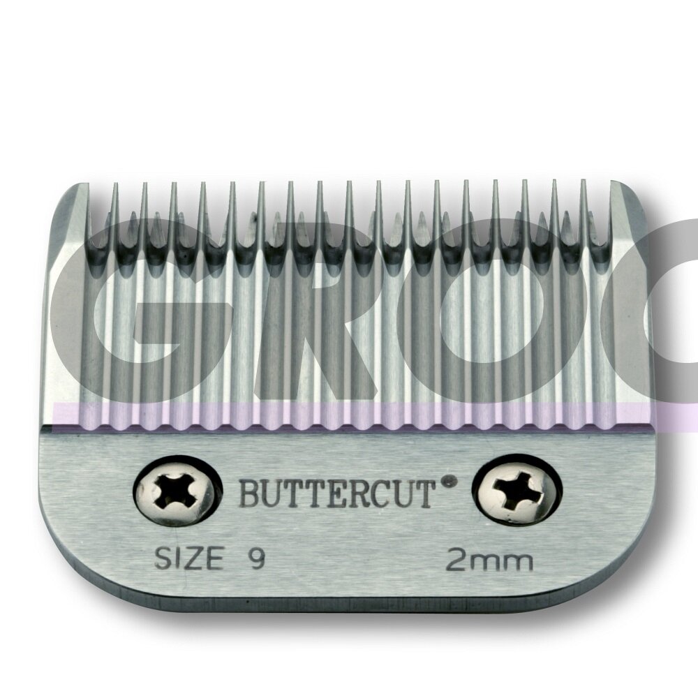 Geib Buttercut Blade SS no. 9 - Nerūdijančio plieno kirpimo galvutė, kirpimo ilgis 2mm Geib Buttercut Blade SS no. 9 - Nerūdijančio plieno kirpimo galvutė, kirpimo ilgis 2mm