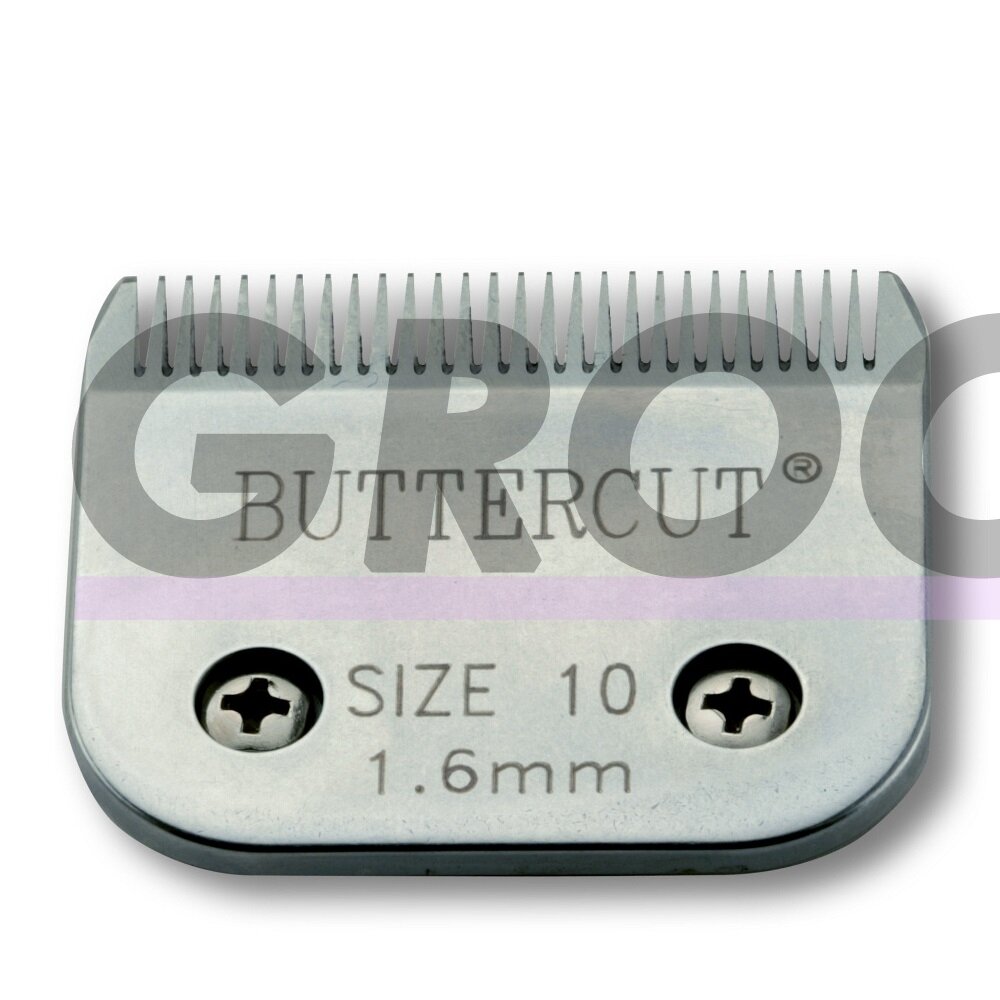 Geib Buttercut Blade SS nr 10 Nerūdijančio plieno kirpimo galvutė, kirpimo ilgis 1,6mm