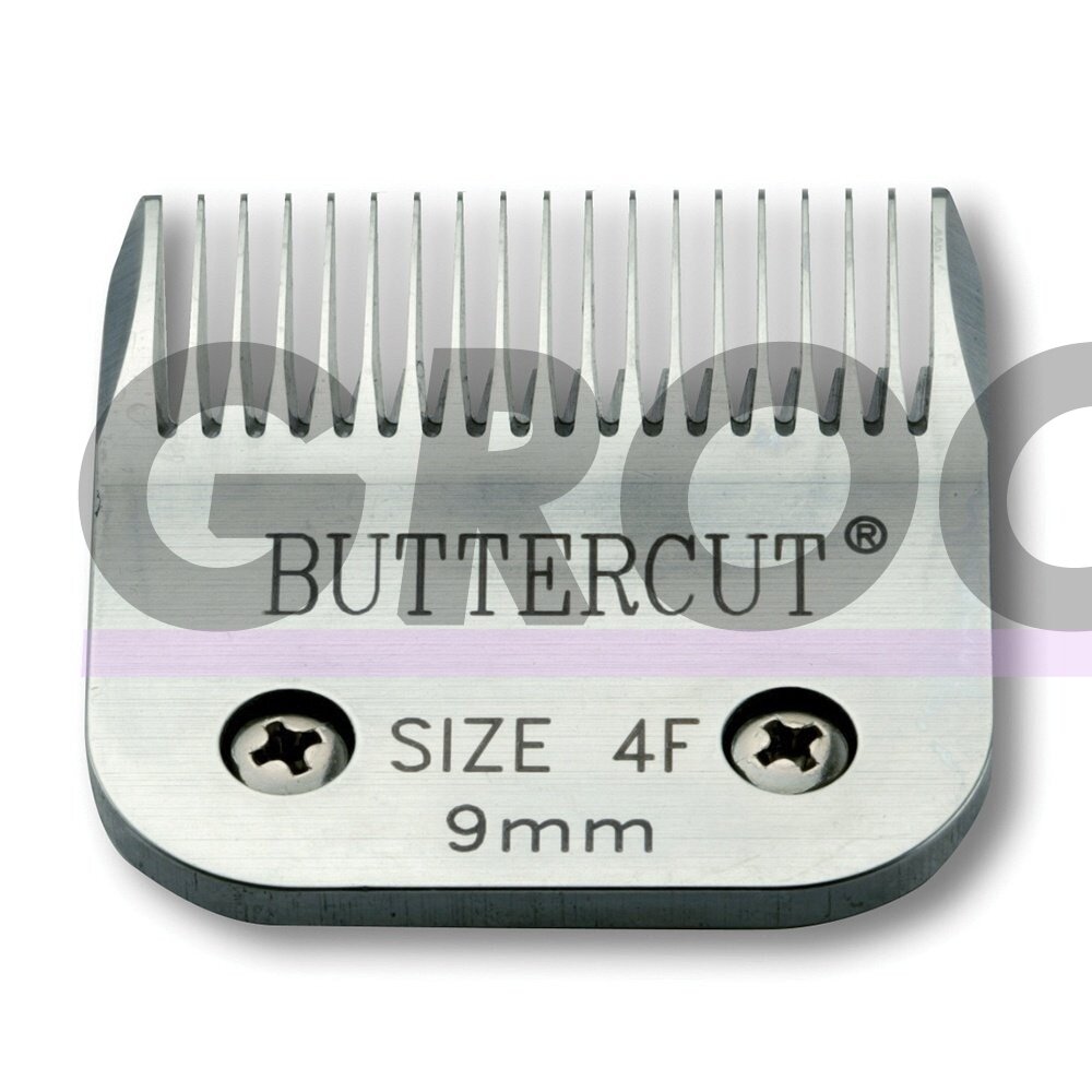 Geib Buttercut Blade SS nr 4F Nerūdijančio plieno kirpimo galvutė, kirpimo ilgis 9mm Geib Buttercut Blade SS nr 4F Nerūdijančio plieno kirpimo galvutė, kirpimo ilgis 9mm