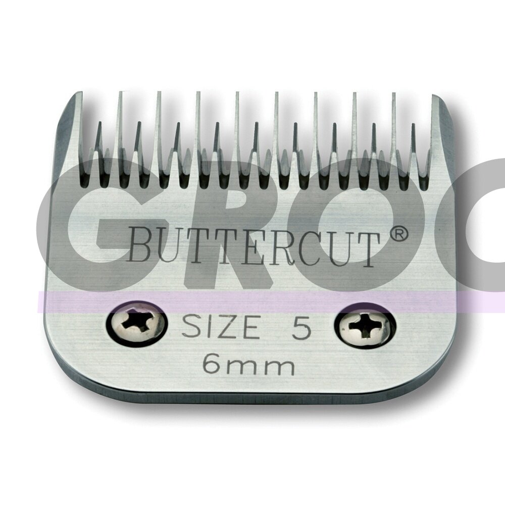 Geib Buttercut Blade SS nr 5 - Nerūdijančio plieno kirpimo galvutė, kirpimo ilgis 6mm Geib Buttercut Blade SS nr 5 - Nerūdijančio plieno kirpimo galvutė, kirpimo ilgis 6mm