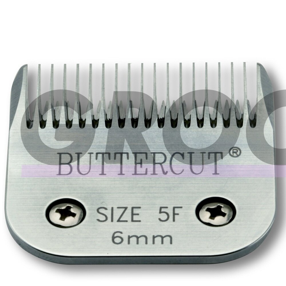 Geib Buttercut Blade SS nr 5F Nerūdijančio plieno kirpimo galvutė, kirpimo ilgis 6mm