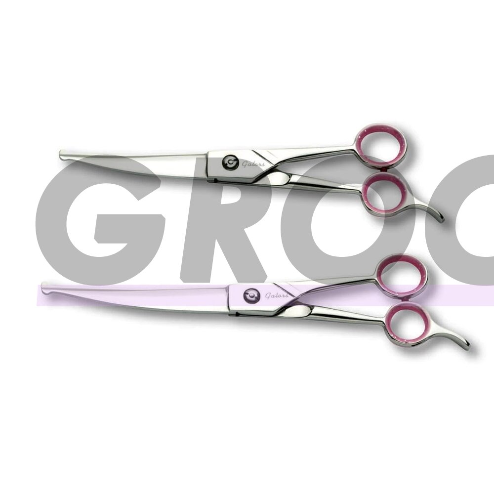 „Geib Gator“ išlenktos saugios žirklės - profesionalios nerūdijančio plieno žirklės, saugiai sulenktos - Dydis: 8,5 colio. „Geib Gator“ išlenktos saugios žirklės - profesionalios nerūdijančio plieno žirklės, saugiai sulenktos - Dydis: 8,5 colio.