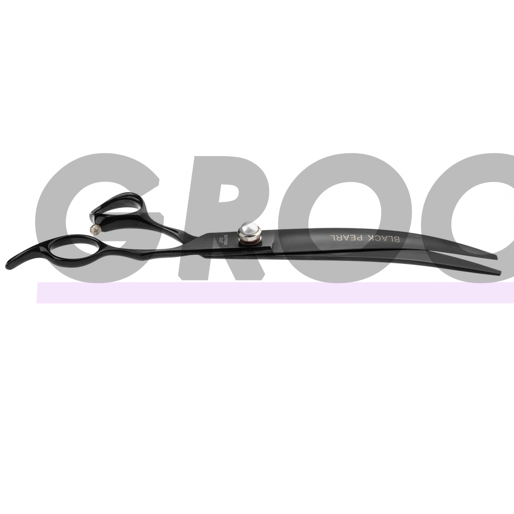Geib Black Pearl Curved Scissor - profesionalios lenktos kobalto plieno žirklės - Dydis: 8,5".