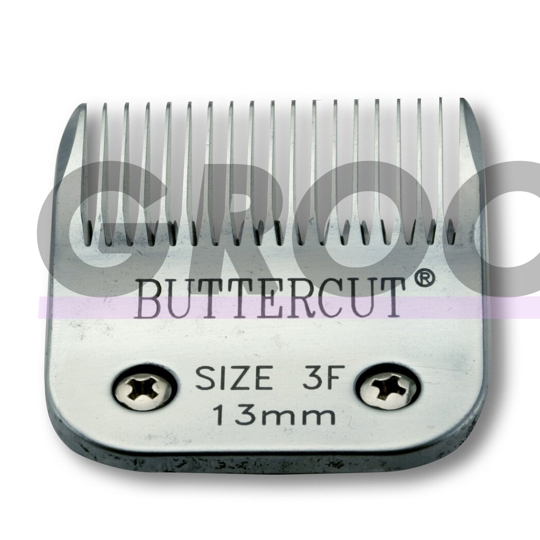 Geib Buttercut Blade SS nr 3F Nerūdijančio plieno kirpimo galvutė, kirpimo ilgis 13mm Geib Buttercut Blade SS nr 3F Nerūdijančio plieno kirpimo galvutė, kirpimo ilgis 13mm