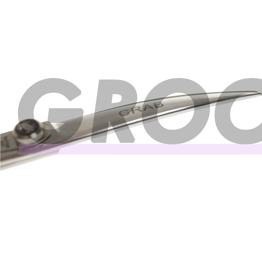 Geib Crab Curved Lefty Scissors Level 2 8,5"- wysokiej jakości nożyczki gięte do strzyżenia zwierząt z jednostronnym mikroszlifem, leworęczne 2 Geib Crab Curved Lefty Scissors Level 2 8,5"- wysokiej jakości nożyczki gięte do strzyżenia zwierząt z jednostronnym mikroszlifem, leworęczne 2