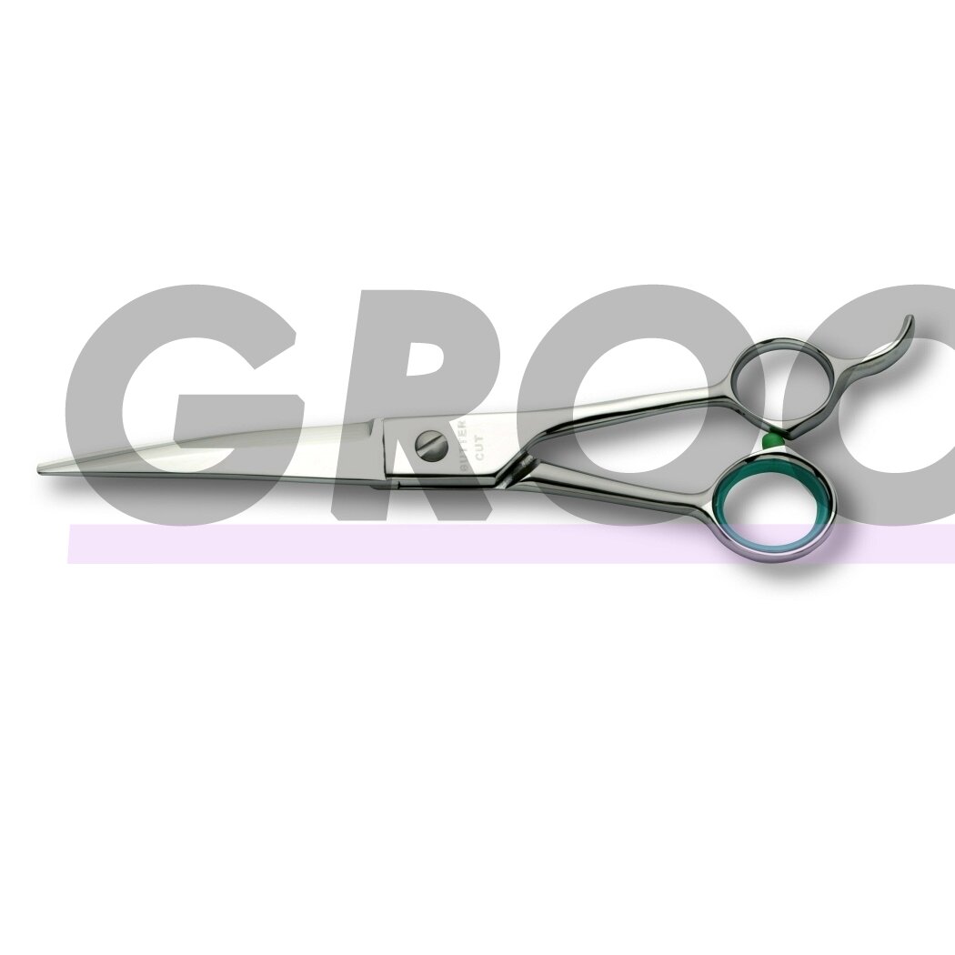 Geib Crocodile Curved Scissor - profesionalios priežiūros žirklės, lenktos plonais ašmenimis ir mikro pjūviu, japoniškas plienas - Dydis: 7,5 ".