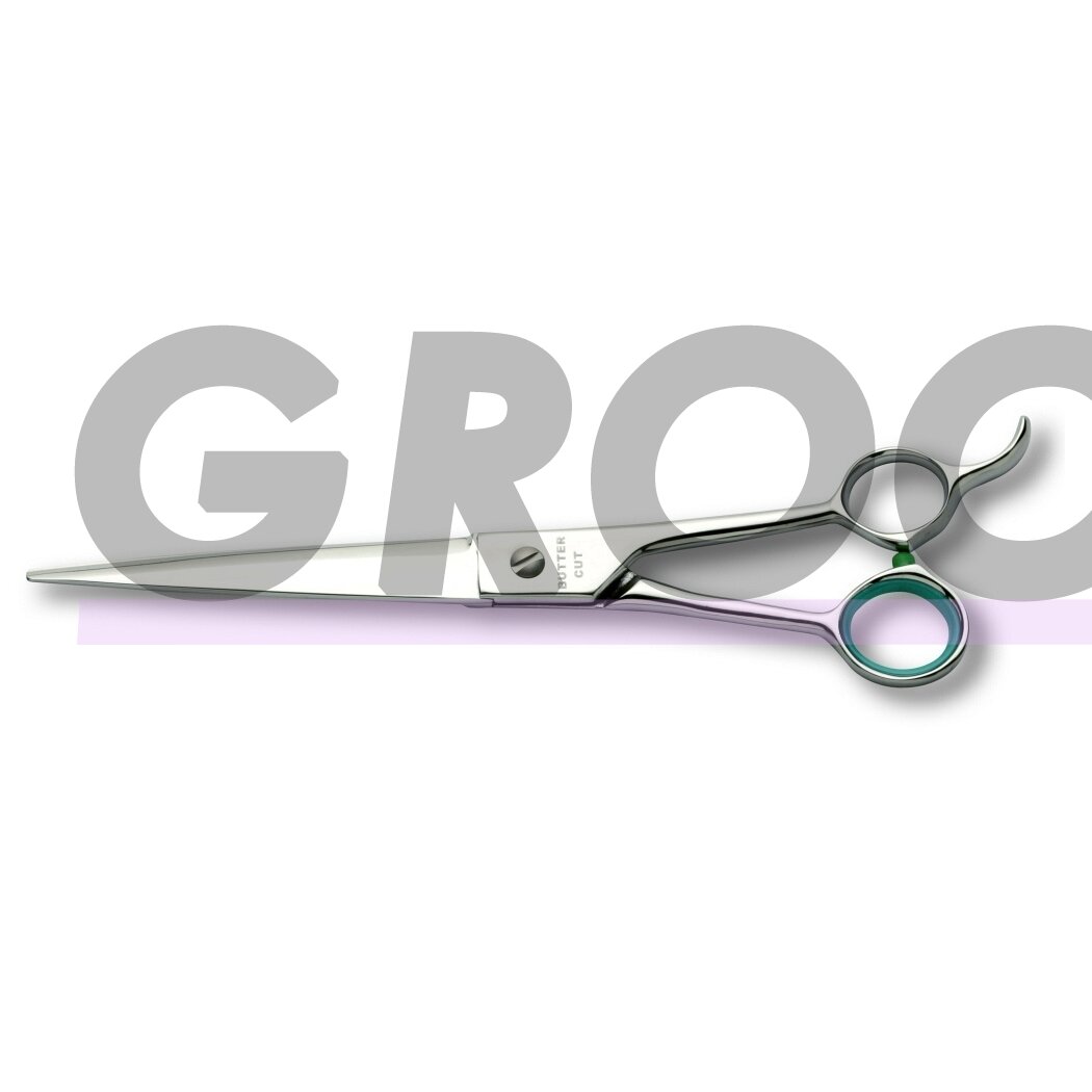 Geib Crocodile Straight Scissor - profesionalios tiesios priežiūros žirklės su smulkiais ašmenimis ir mikro pjūviu, japoniškas plienas - Dydis: 8,5 ". Geib Crocodile Straight Scissor - profesionalios tiesios priežiūros žirklės su smulkiais ašmenimis ir mikro pjūviu, japoniškas plienas - Dydis: 8,5 ".