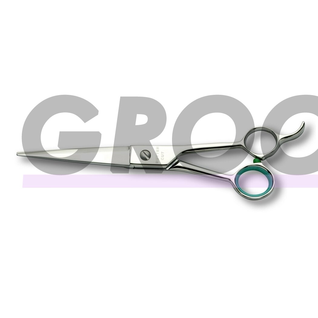 Geib Crocodile Straight Scissor - profesionalios tiesios priežiūros žirklės su smulkiais ašmenimis ir mikro pjūviu, japoniškas plienas - Dydis: 7,5 ". Geib Crocodile Straight Scissor - profesionalios tiesios priežiūros žirklės su smulkiais ašmenimis ir mikro pjūviu, japoniškas plienas - Dydis: 7,5 ".