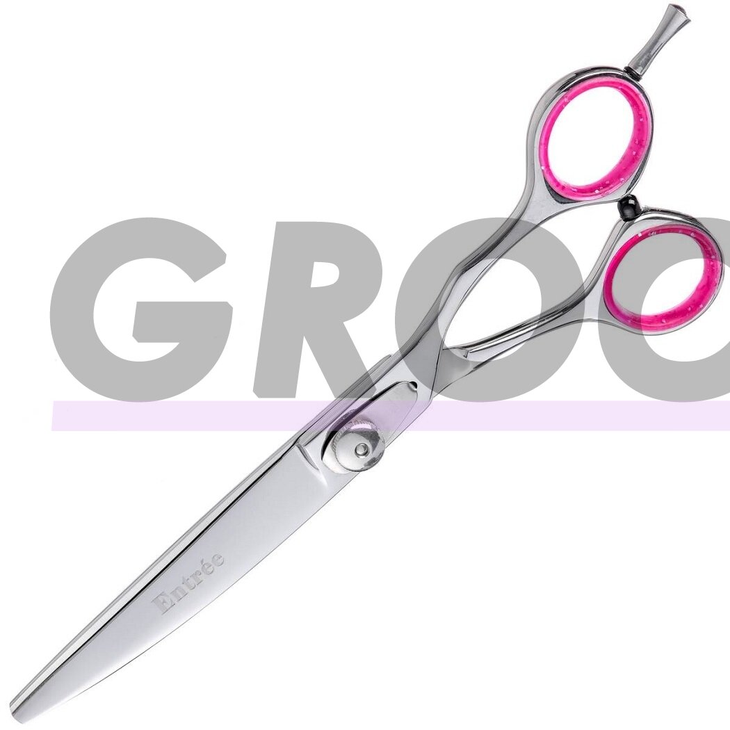 Geib Entree Curved Scissor – aukštos kokybės japoniško plieno lenktos priežiūros žirklės – Dydis: 9,5 colio. Geib Entree Curved Scissor – aukštos kokybės japoniško plieno lenktos priežiūros žirklės – Dydis: 9,5 colio.
