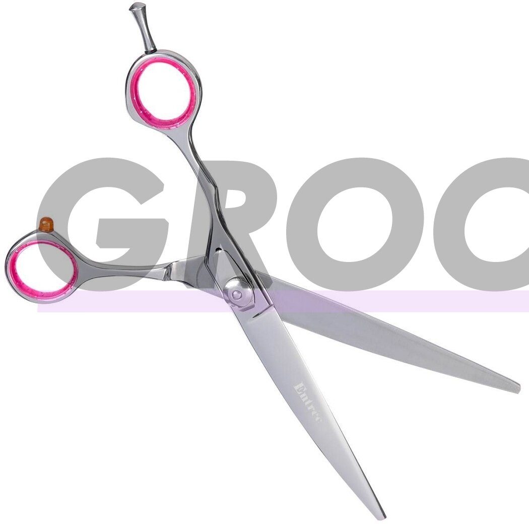 Geib Entree Left Curved Scissor 8,5" – aukštos kokybės japoniško plieno priežiūros žirklės, lenktos kairiarankiams. 1 Geib Entree Left Curved Scissor 8,5" – aukštos kokybės japoniško plieno priežiūros žirklės, lenktos kairiarankiams. 1