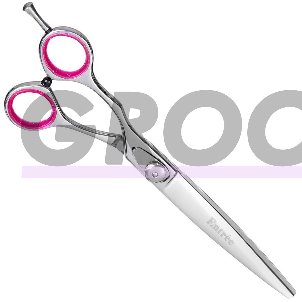 Geib Entree Left Straight Scissor 8,5" – aukštos kokybės japoniškos plieno priežiūros žirklės, tiesios kairiarankiams. Geib Entree Left Straight Scissor 8,5" – aukštos kokybės japoniškos plieno priežiūros žirklės, tiesios kairiarankiams.