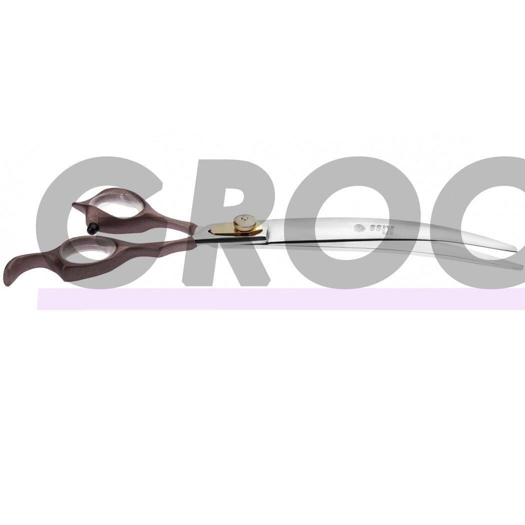 Geib Kiss Curved Scissors - aukštos kokybės mikro kirpimo žirklės su satino rankena, lenktos - Dydis: 9,5 ". Geib Kiss Curved Scissors - aukštos kokybės mikro kirpimo žirklės su satino rankena, lenktos - Dydis: 9,5 ".