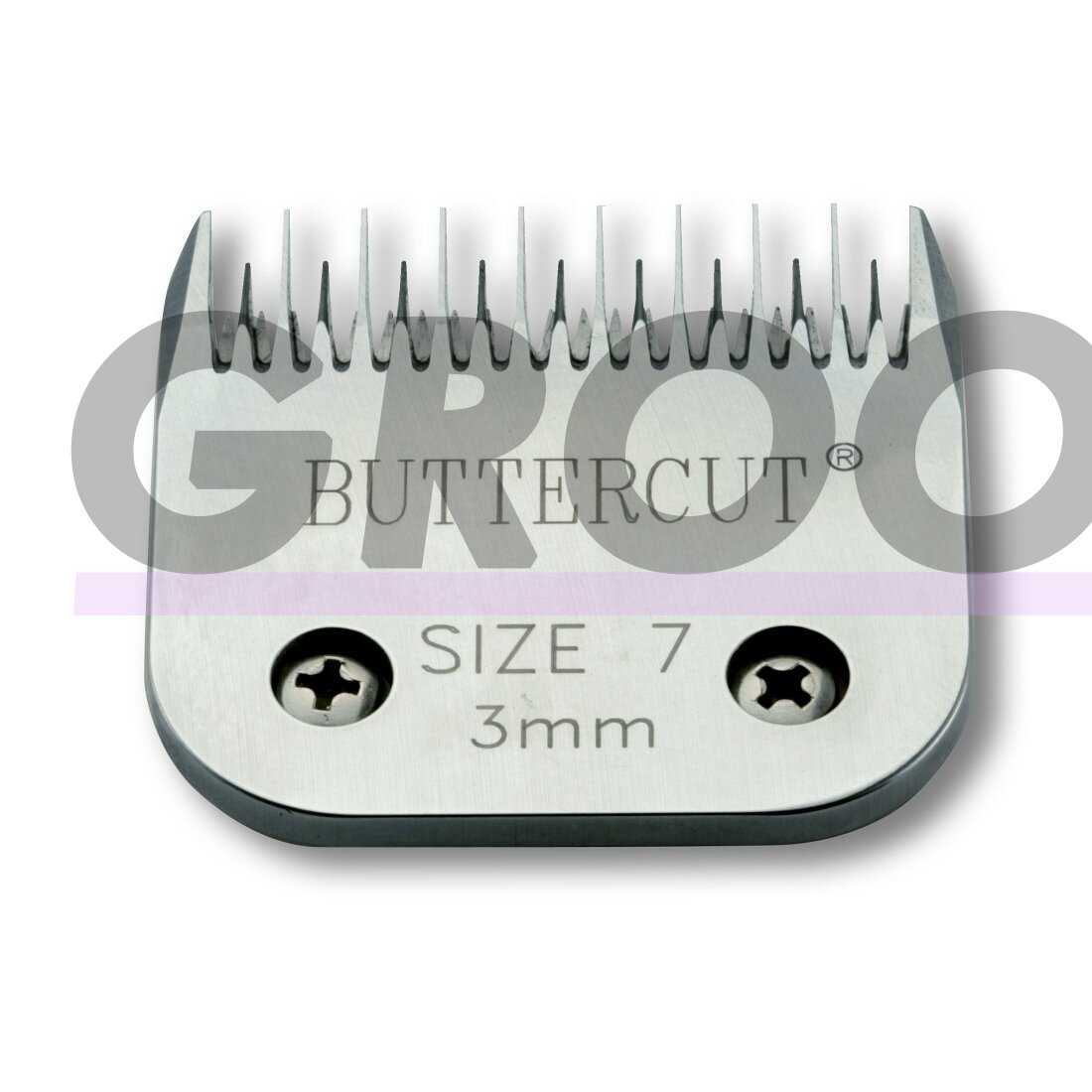 Geib Buttercut Blade SS nr 7 Nerūdijančio plieno kirpimo galvutė, kirpimo ilgis 3 mm Geib Buttercut Blade SS nr 7 Nerūdijančio plieno kirpimo galvutė, kirpimo ilgis 3 mm