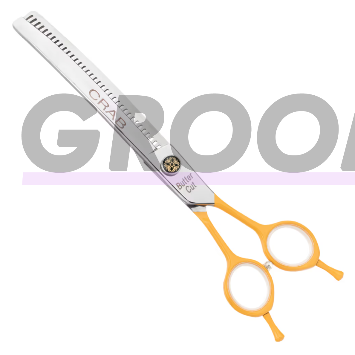 Geib Crab Curved Blenders Level 1 7,5" – vienpusės lenktos filiravimo žirklės, 35 dantukai Geib Crab Curved Blenders Level 1 7,5" – vienpusės lenktos filiravimo žirklės, 35 dantukai