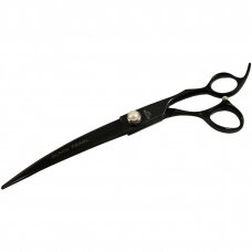 Geib Black Pearl Curved Scissor - profesionalios lenktos kobalto plieno žirklės - Dydis: 7,5".