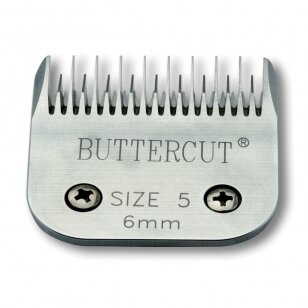 Geib Buttercut Blade SS nr 5 - Nerūdijančio plieno kirpimo galvutė, kirpimo ilgis 6mm