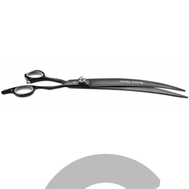 Geib Black Pearl Curved Scissor - profesionalios lenktos kobalto plieno žirklės - Dydis: 10".