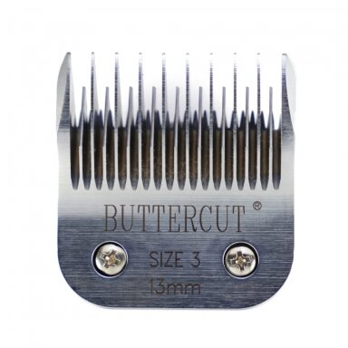 Geib Buttercut Blade SS nr 3 Nerūdijančio plieno kirpimo galvutė, kirpimo ilgis 13mm