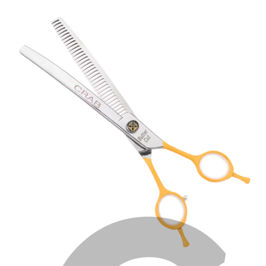 Geib Crab Curved Blenders Level 1 7,5" – vienpusės lenktos filiravimo žirklės, 35 dantukai
