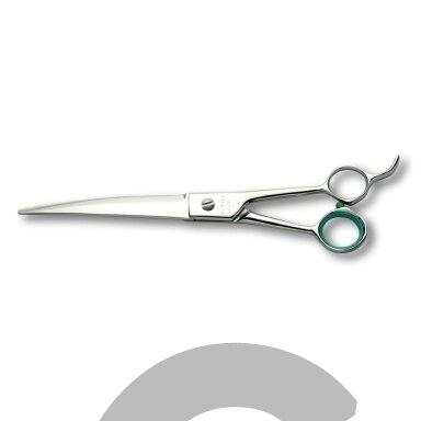 Geib Crocodile Curved Scissor - profesionalios priežiūros žirklės, lenktos plonais ašmenimis ir mikro pjūviu, japoniškas plienas - Dydis: 8,5 ".