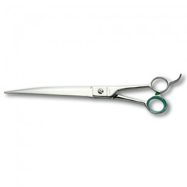 Geib Crocodile Curved Scissor - profesionalios priežiūros žirklės, lenktos plonais ašmenimis ir mikro pjūviu, japoniškas plienas - Dydis: 9,5 ".
