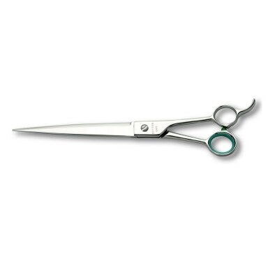 Geib Crocodile Straight Scissor - profesionalios tiesios priežiūros žirklės su smulkiais ašmenimis ir mikro pjūviu, japoniškas plienas - Dydis: 9,5 ".