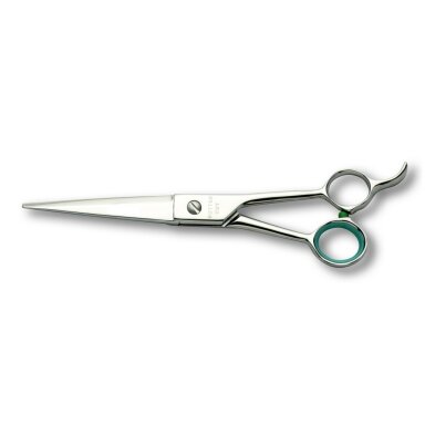 Geib Crocodile Straight Scissor - profesionalios tiesios priežiūros žirklės su smulkiais ašmenimis ir mikro pjūviu, japoniškas plienas - Dydis: 7,5 ".