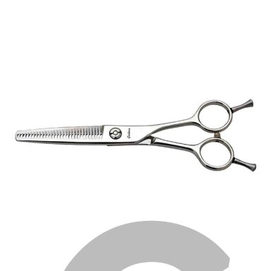 Geib Gator Double Thinning 6,5" - dvipusės filiravimo žirklės iš japoniško nerūdijančio plieno, 30 dantukų.