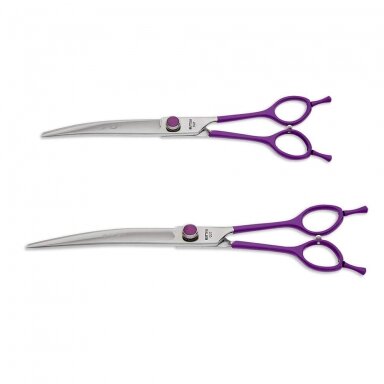 Geib Gator Gear Curved Scissors - lengvos priežiūros žirklės su mikro pjūviu, lenktos - Dydis: 7 ".