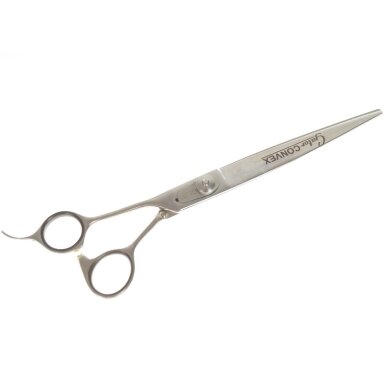 „Geib Gator Lefty Convex Scissor 8,5“-profesionalios žirklės, pagamintos iš japoniško nerūdijančio plieno, kairiarankiams.