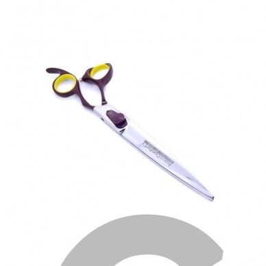 Geib Avanti Comfort Plus Straight Scissor - profesionalios tiesios žirklės su ergonomiška rankena ir mikro pjūviu - Dydis: 7,5 ".