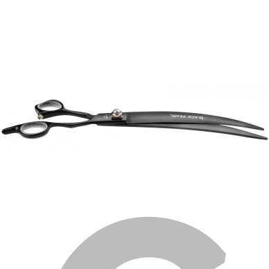 Geib Black Pearl Curved Scissor - profesionalios lenktos kobalto plieno žirklės - Dydis: 10". Geib Black Pearl Curved Scissor - profesionalios lenktos kobalto plieno žirklės - Dydis: 10".
