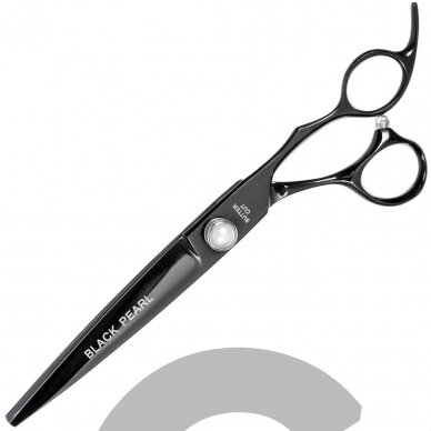 Geib Black Pearl Straight Scissor - profesionalios kobalto plieno tiesios žirklės - Dydis: 7,5 ". Geib Black Pearl Straight Scissor - profesionalios kobalto plieno tiesios žirklės - Dydis: 7,5 ".