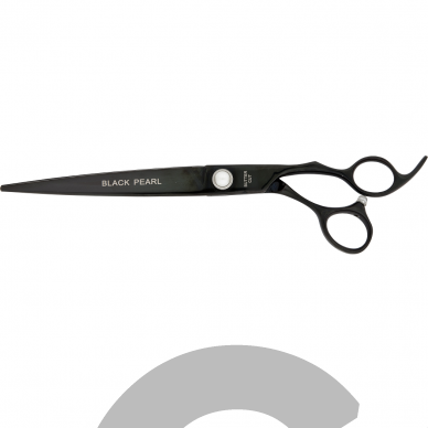 Geib Black Pearl Straight Scissor - profesionalios tiesios žirklės iš kobalto plieno - Dydis: 8,5". Geib Black Pearl Straight Scissor - profesionalios tiesios žirklės iš kobalto plieno - Dydis: 8,5".